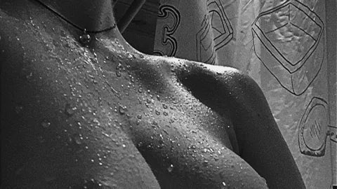 Ich unter der Dusche
