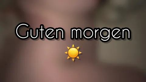Guten Morgen! ☀️ - Achtung unrasiert 🔥 - Real