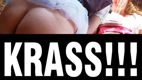 Maiskolben Dirndl Action mit Mila 18+