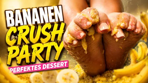 Bananen Crush Party - Dein perfektes Dessert 🦶🏻