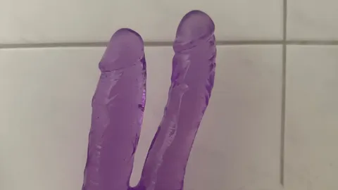 Doppeldildo f**k