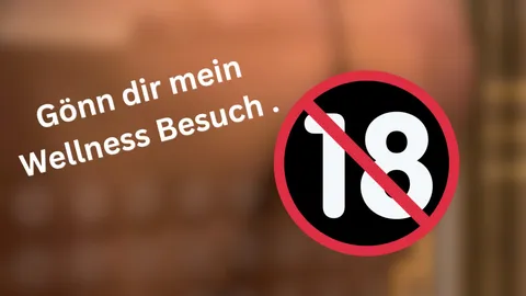 Gönn dir mein Wellness Besuch. 😈