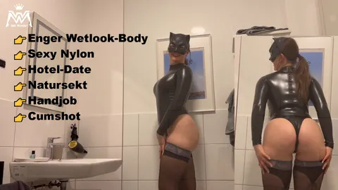 Im ENGEN Wetlook-Body User VOLL GEP**ST & ABGEMOLKEN!!