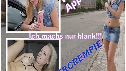 Krasses Wat-App-Date. Ich machs nur blank!!! (Monstercreampie)