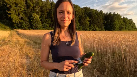 Outdoor gurke A**l vor allen