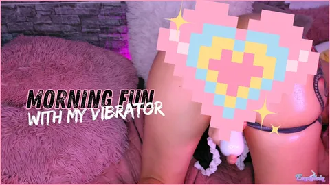 Geil aufgewacht und den Vibrator benutzt
