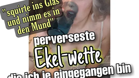 Perverse Ekelwette bringt mich fast zum k*tzen😱🤢😷