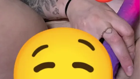 Rosa-Lila Dildo SpaĂđ
