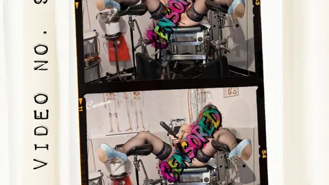 Vor dem Dienst in der Klinik ist es Zeit für ein bisschen Spaß mit meinem Doppeldildo