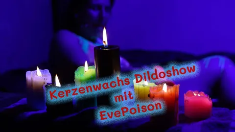 Kerzenwachs mit Dildoshow