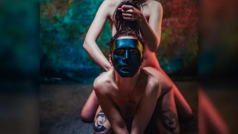 Aus dem erotischen Shooting mit André Krenz, Nelly Rose & meinen Hunden