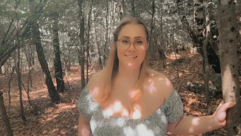 Ich verwöhne mich ein wenig im Wald...