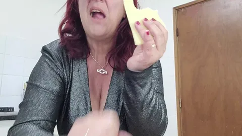 I eat you between cheese slices
